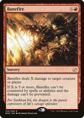 Banefire [Modern Masters 2015] | Exor Games Truro