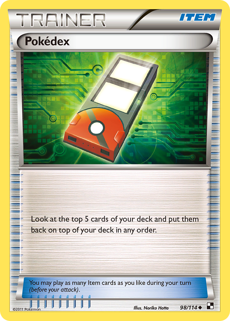 Pokedex (98/114) [Black & White: Base Set] | Exor Games Truro