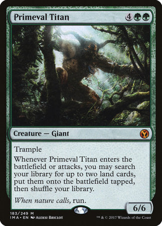 Primeval Titan [Iconic Masters] | Exor Games Truro