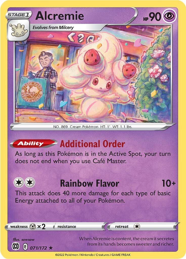 Alcremie (071/172) [Sword & Shield: Brilliant Stars] | Exor Games Truro