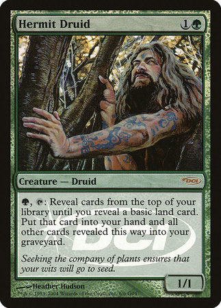 Hermit Druid [Judge Gift Cards 2004] | Exor Games Truro