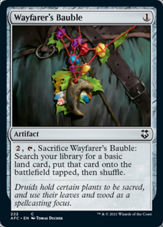 Wayfarer's Bauble [Dungeons & Dragons: Adventures in the Forgotten Realms Commander] | Exor Games Truro