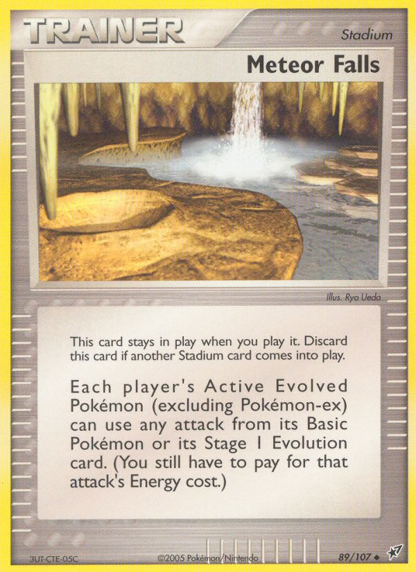 Meteor Falls (89/107) [EX: Deoxys] | Exor Games Truro