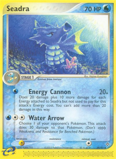 Seadra (39/97) [EX: Dragon] | Exor Games Truro
