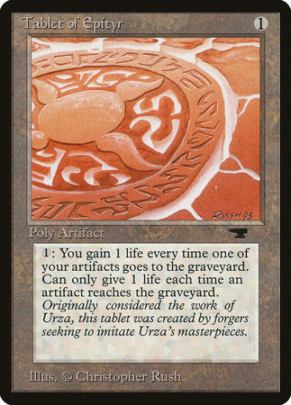Tablet of Epityr [Antiquities] | Exor Games Truro