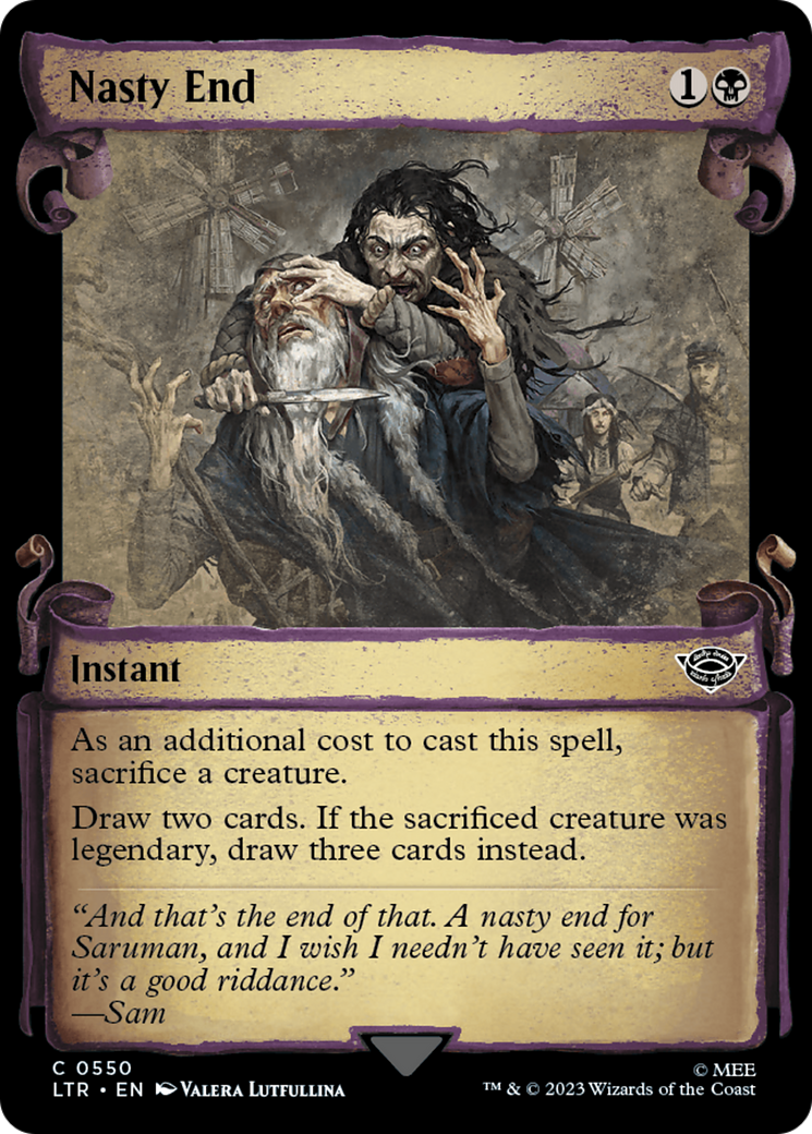 Nasty End [The Lord of the Rings: Tales of Middle-Earth Showcase Scrolls] | Exor Games Truro