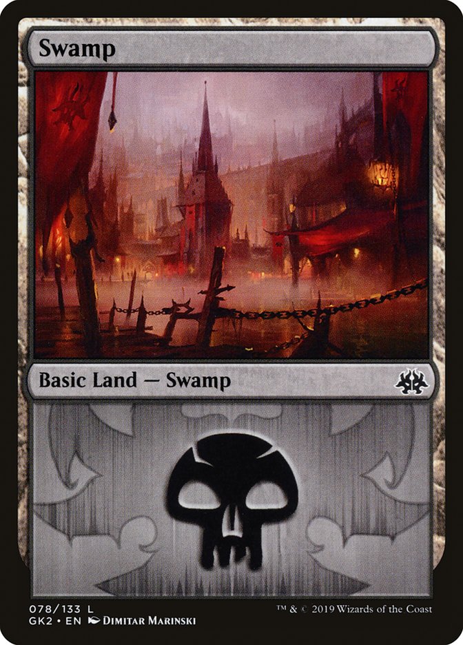 Swamp (78) [Ravnica Allegiance Guild Kit] | Exor Games Truro