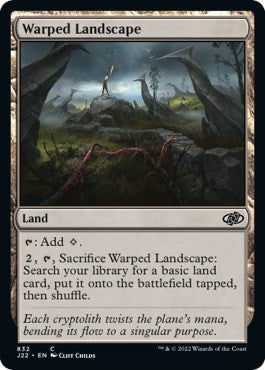 Warped Landscape [Jumpstart 2022] | Exor Games Truro