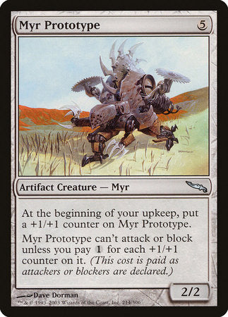 Myr Prototype [Mirrodin] | Exor Games Truro