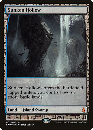 Sunken Hollow [Zendikar Expeditions] | Exor Games Truro