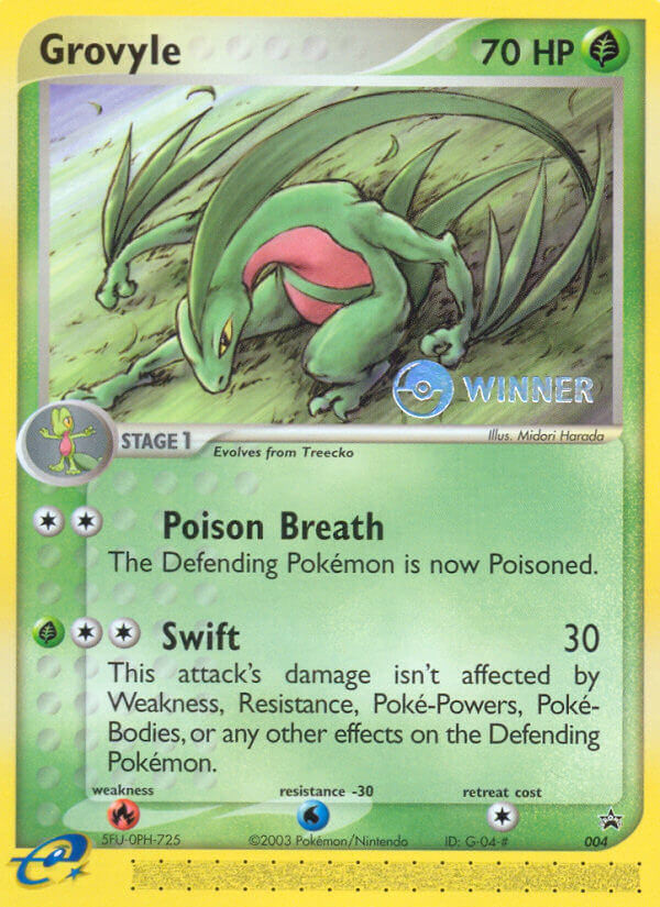 Grovyle (004) [Nintendo: Black Star Promos] | Exor Games Truro