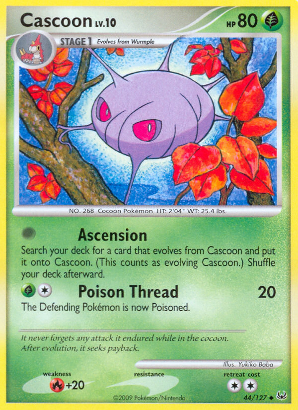 Cascoon (44/127) [Platinum: Base Set] | Exor Games Truro
