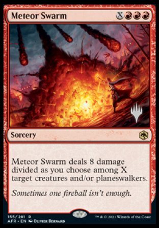 Meteor Swarm (Promo Pack) [Dungeons & Dragons: Adventures in the Forgotten Realms Promos] | Exor Games Truro