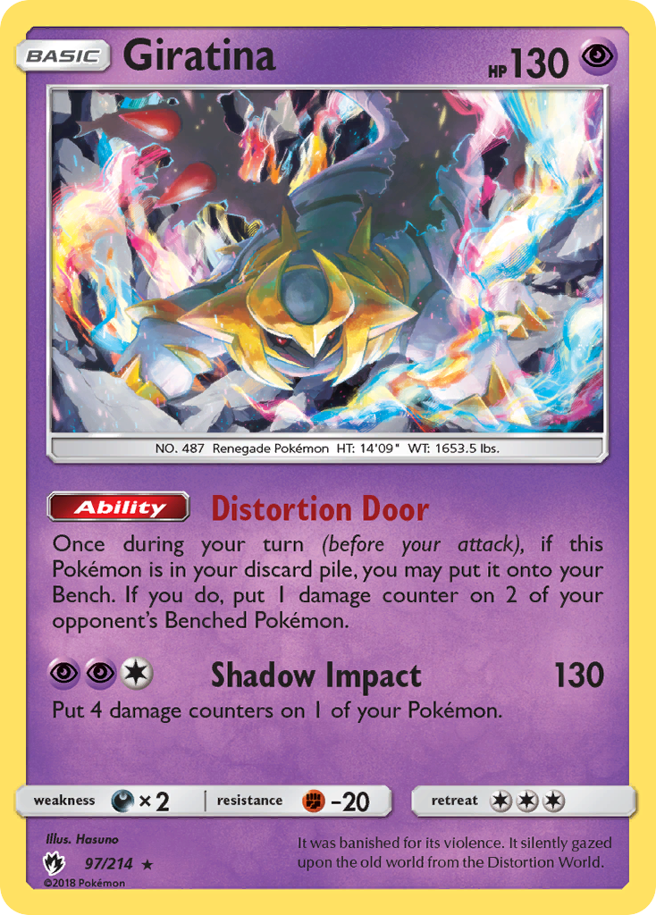 Giratina (97/214) [Sun & Moon: Lost Thunder] | Exor Games Truro