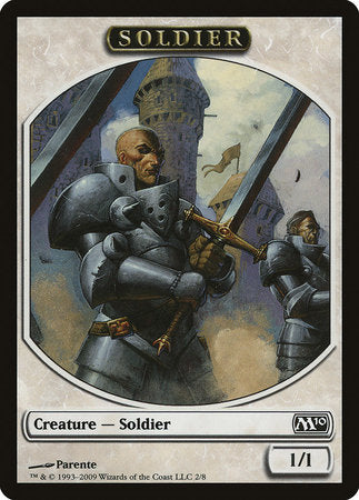 Soldier Token [Magic 2010 Tokens] | Exor Games Truro