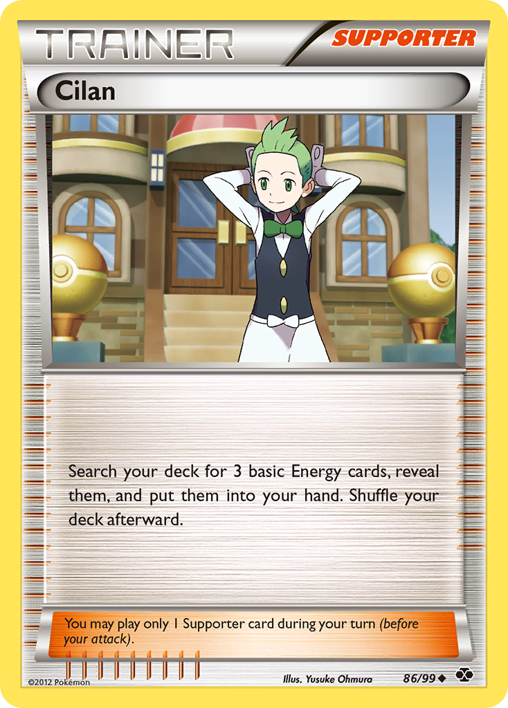 Cilan (86/99) [Black & White: Next Destinies] | Exor Games Truro