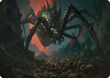 Shelob, Child of Ungoliant Art Card [The Lord of the Rings: Tales of Middle-earth Art Series] | Exor Games Truro