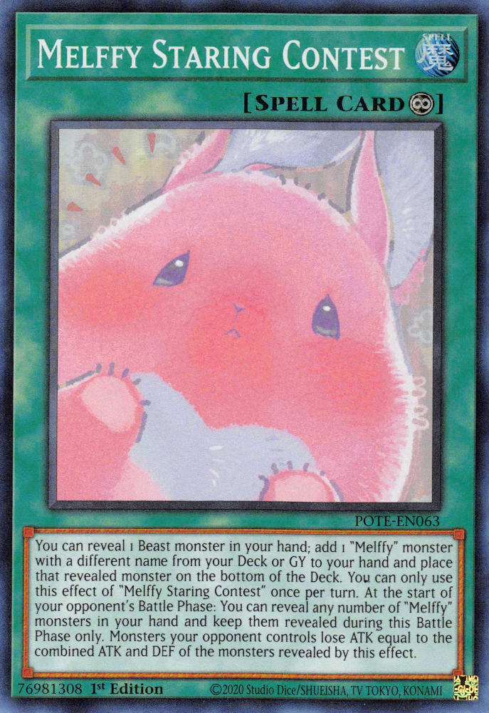 Melffy Staring Contest [POTE-EN063] Super Rare | Exor Games Truro