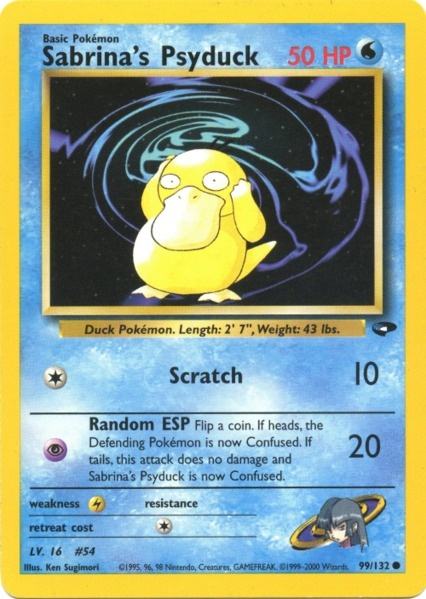 Sabrina's Psyduck (99/132) [Gym Challenge Unlimited] | Exor Games Truro