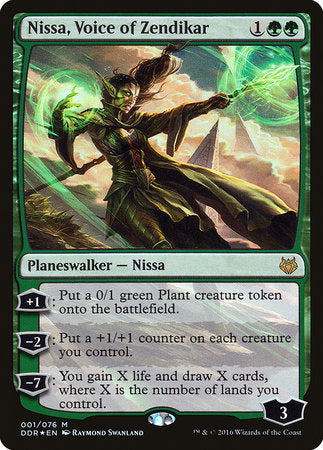 Nissa, Voice of Zendikar [Duel Decks: Nissa vs. Ob Nixilis] | Exor Games Truro