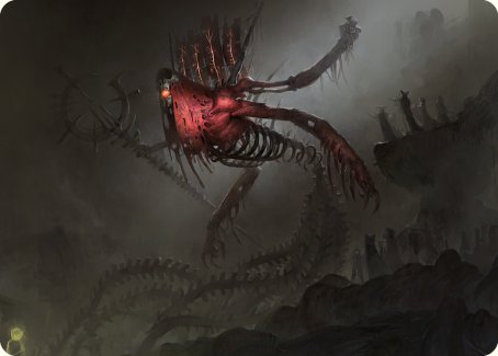 Drivnod, Carnage Dominus Art Card [Phyrexia: All Will Be One Art Series] | Exor Games Truro