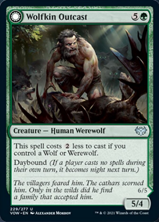 Wolfkin Outcast // Wedding Crasher [Innistrad: Crimson Vow] | Exor Games Truro