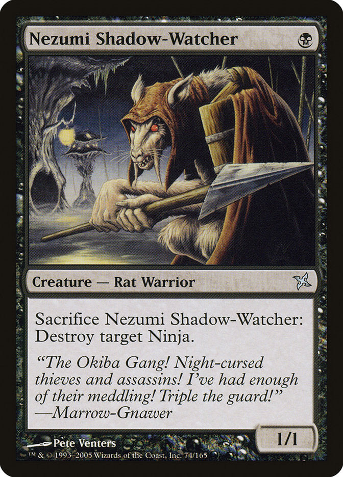 Nezumi Shadow-Watcher [Betrayers of Kamigawa] | Exor Games Truro