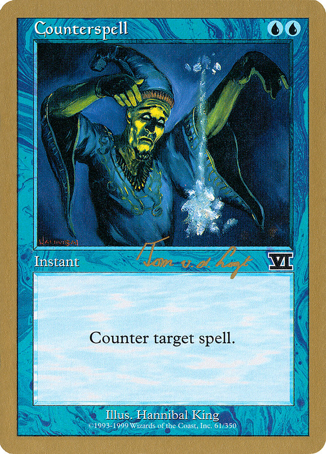 Counterspell (Tom van de Logt) [World Championship Decks 2000] | Exor Games Truro