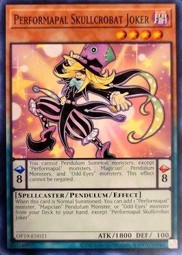 Performapal Skullcrobat Joker [OP19-EN021] Common | Exor Games Truro