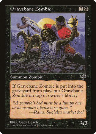 Gravebane Zombie [Mirage] | Exor Games Truro