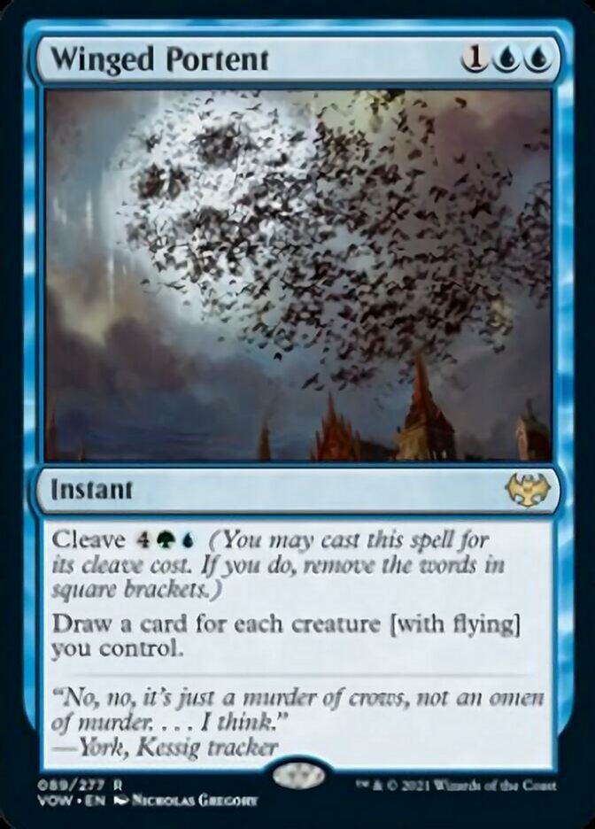 Winged Portent [Innistrad: Crimson Vow] | Exor Games Truro