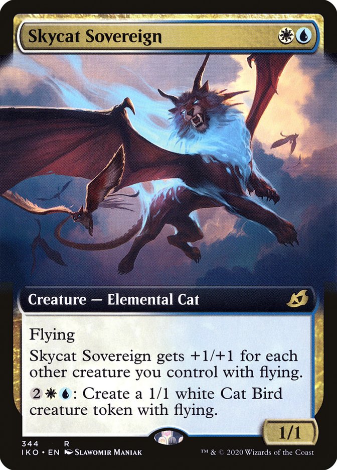 Skycat Sovereign (Extended Art) [Ikoria: Lair of Behemoths] | Exor Games Truro