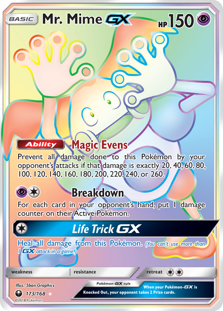 Mr. Mime GX (173/168) [Sun & Moon: Celestial Storm] | Exor Games Truro