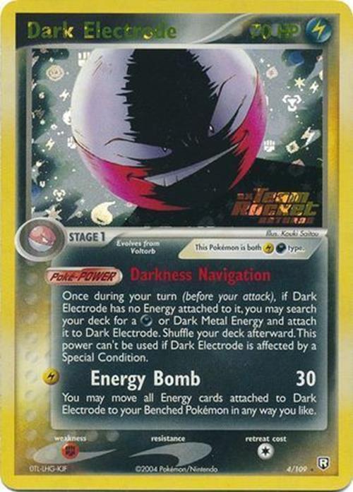 Dark Electrode (4/109) (Stamped) [EX: Team Rocket Returns] | Exor Games Truro