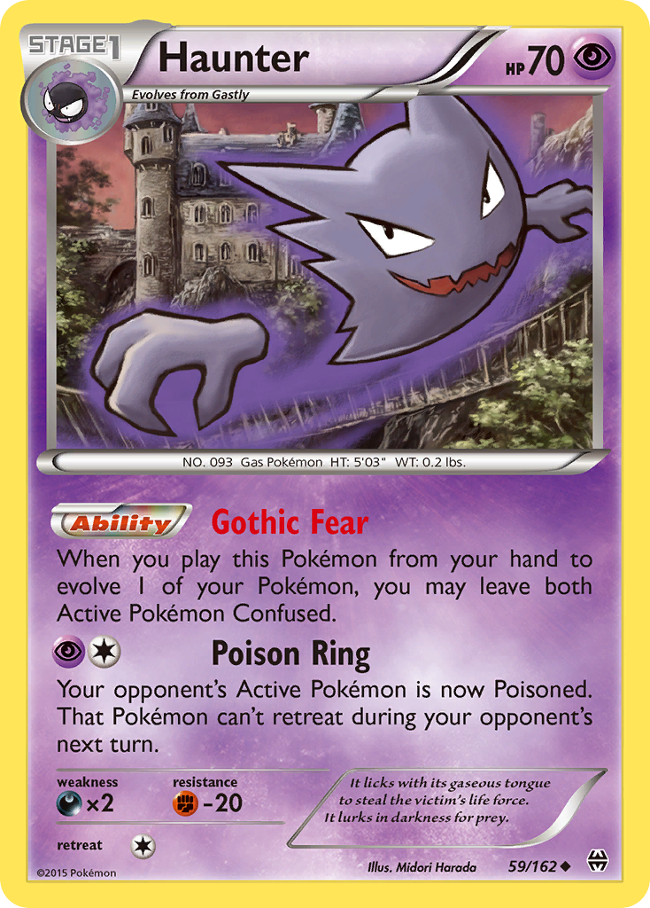 Haunter (59/162) [XY: BREAKthrough] | Exor Games Truro