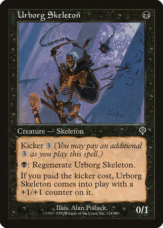 Urborg Skeleton [Invasion] | Exor Games Truro