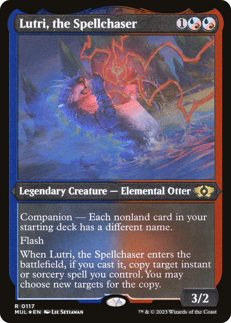 Lutri, the Spellchaser (Foil Etched) [Multiverse Legends] | Exor Games Truro