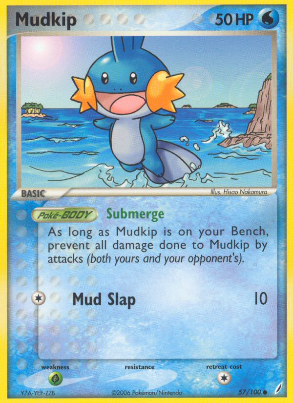 Mudkip (57/100) [EX: Crystal Guardians] | Exor Games Truro