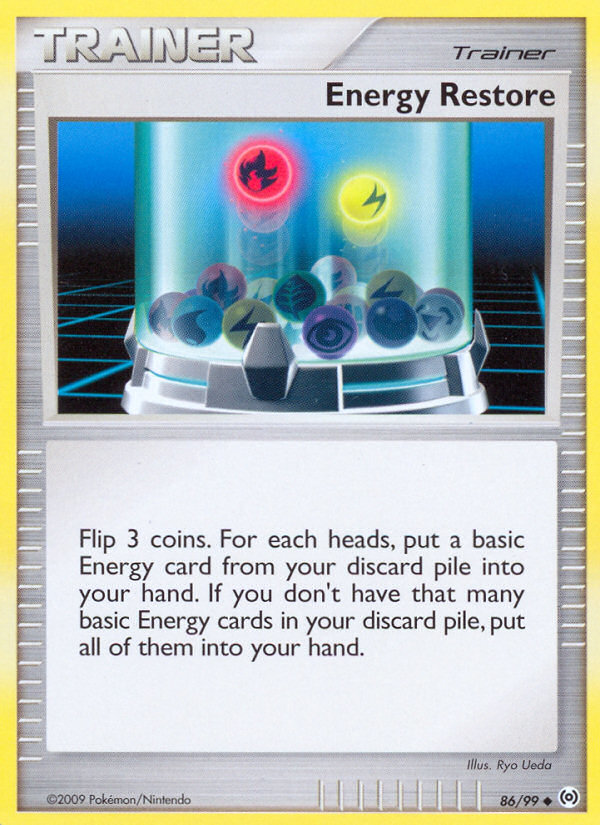 Energy Restore (86/99) [Platinum: Arceus] | Exor Games Truro