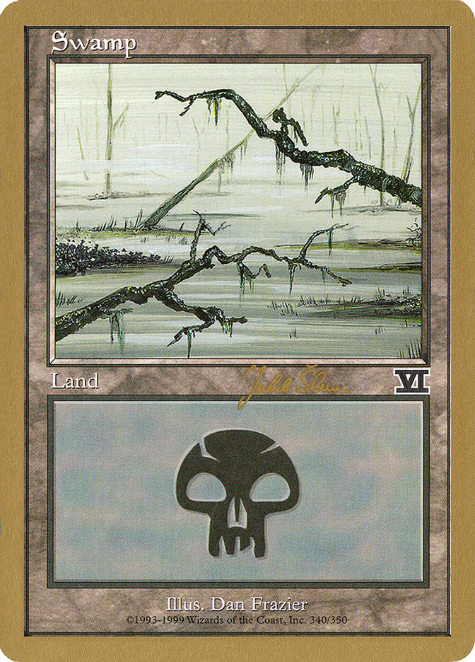 Swamp (js340b) (Jakub Slemr) [World Championship Decks 1999] | Exor Games Truro