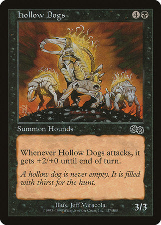 Hollow Dogs [Urza's Saga] | Exor Games Truro