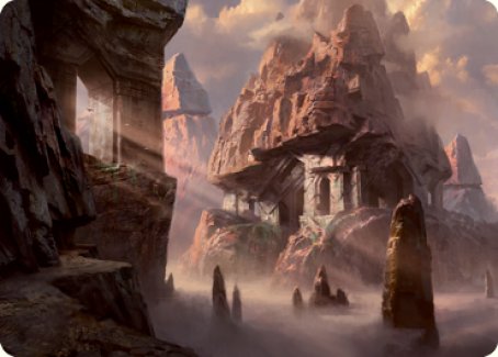Mountain (277) Art Card [Dungeons & Dragons: Adventures in the Forgotten Realms Art Series] | Exor Games Truro