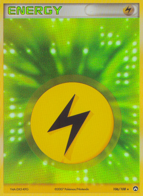Lightning Energy (106/108) [EX: Power Keepers] | Exor Games Truro