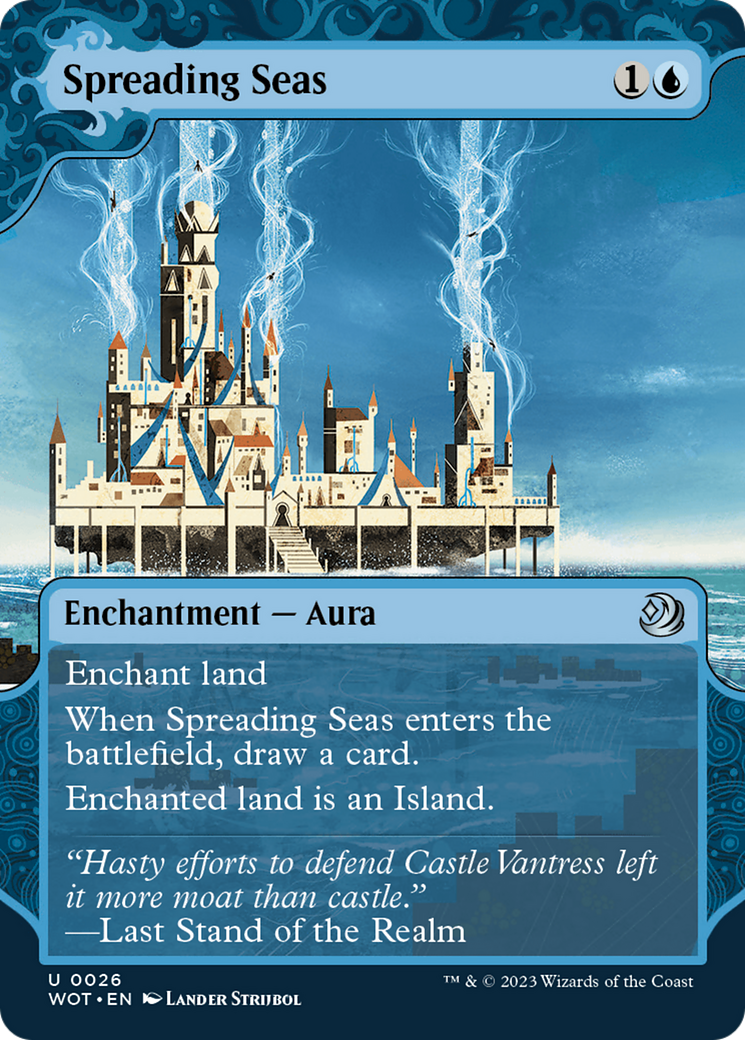 Spreading Seas [Wilds of Eldraine: Enchanting Tales] | Exor Games Truro