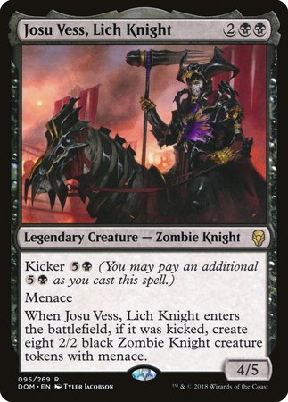 Josu Vess, Lich Knight [Dominaria] | Exor Games Truro