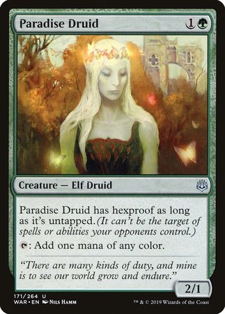 Paradise Druid [War of the Spark] | Exor Games Truro