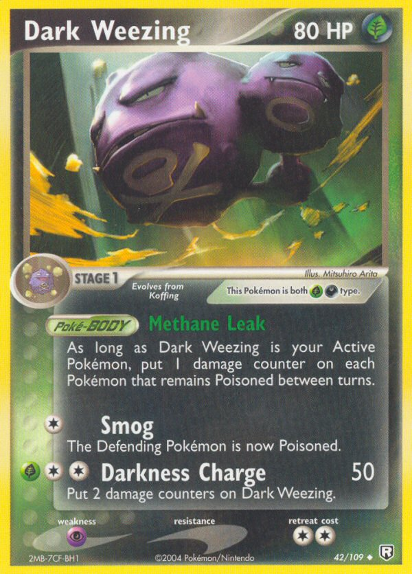 Dark Weezing (42/109) [EX: Team Rocket Returns] | Exor Games Truro