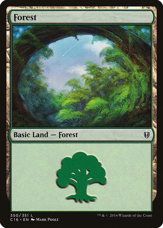 Forest (350) [Commander 2016] | Exor Games Truro