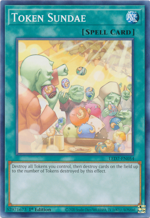 Token Sundae [LED7-EN054] Common | Exor Games Truro
