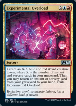 Experimental Overload [Core Set 2021] | Exor Games Truro